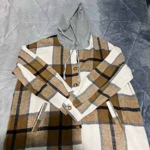 Flannel with Hood